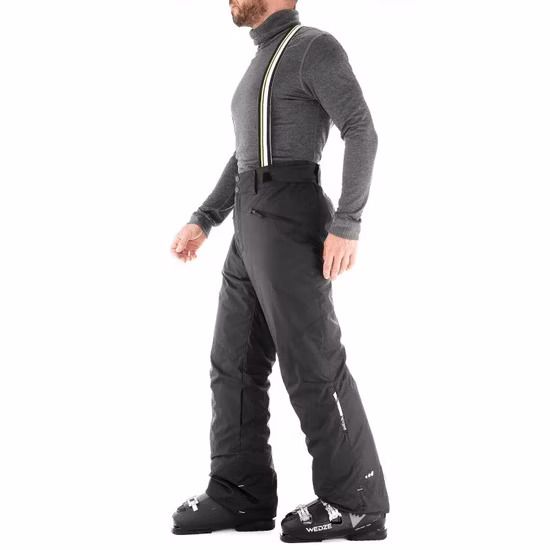 Haute qualité hommes neige hiver imperméable Ski bavoir pantalon pour hommes